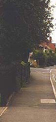 This left turn leads to the Severn Valley Railway Station